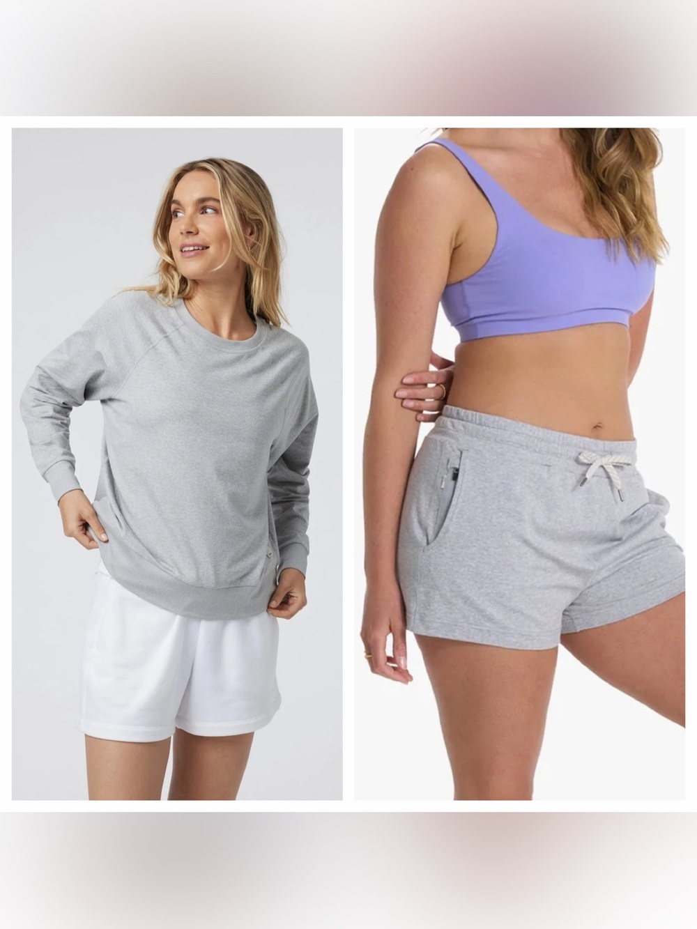 Vuori Long-Sleeve Halo Crew & Performance Shirts Set